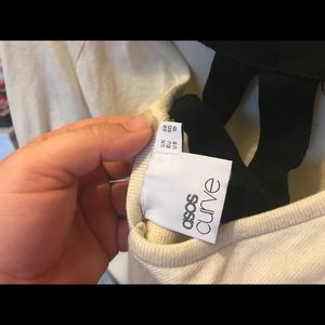 Long sleeve high low sweater